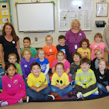 WBFJ Cici's Pizza Pledge - Hasty Elementary - Mrs. Johnson's Kindergarten Class - Thomasville - 11-1