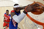 lebron james nba 130217 all star houston 42 game 2013 NBA All Star: LeBron Sets 3 pointer Mark, but West Wins