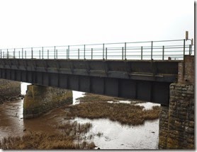 railway bridge blocks the view