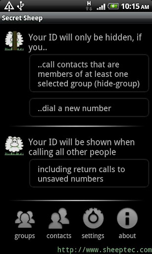 【免費通訊App】SecretSheep Lite - hide ID-APP點子