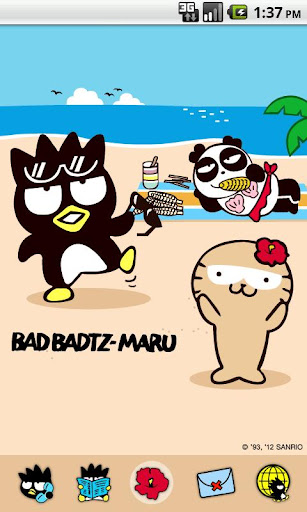 Bad Badtz-Maru Love Beach