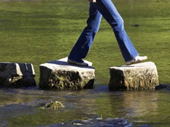 stepping-stones