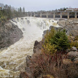 Great Falls - Estrada para Fredericron, New Brunswick, Canadá