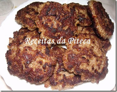 Hambúrgueres de cebola Hambúrgueres de cebola