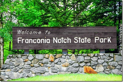 Franconia Notch Sign