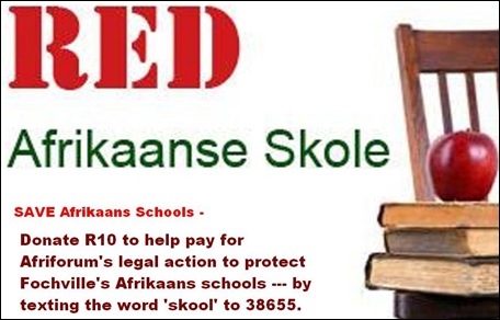 Afrikaans Schools Campaign to save AFrikaans education by AfriforumADD