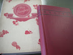 Some of the vintage cookbooks Bonnie brought in to share