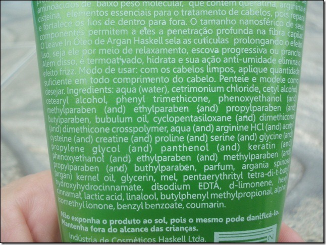 Haskell–Linha de argan, dupla infalível. Haskell–Linha de argan
