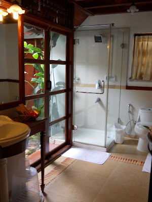 The bathroom in our Private Pool Villa