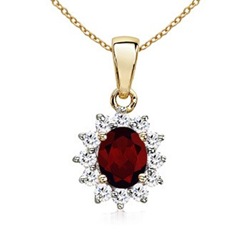 Oval-Garnet-and-Diamond-Border-Pendant-in-10k-Yellow-Gold_SP0436GG Oval-Garnet-and-Diamond-Border-Pendant-in-10k-Yellow-Gold_SP0436GG
