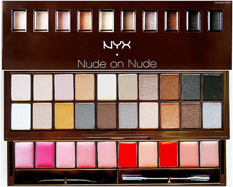 NYX Nude on Nude Eyeshadow and Lipstick Palette