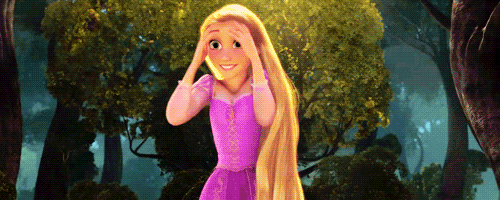 Excited Tangled GIF