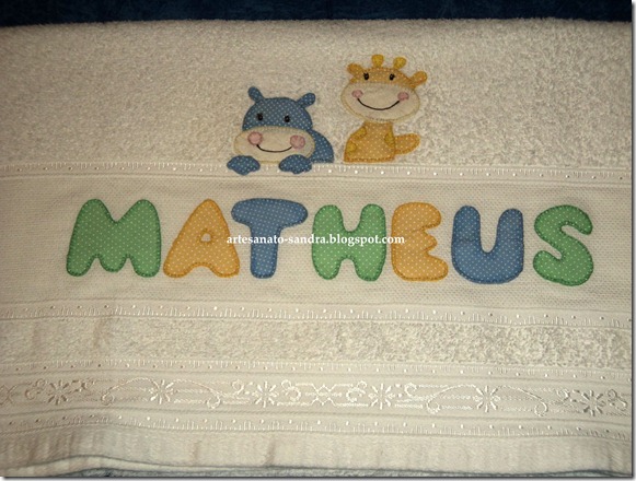 toalha Matheus toalha Matheus