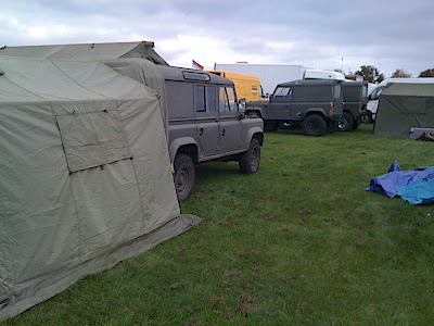 The military end... some great tents here
