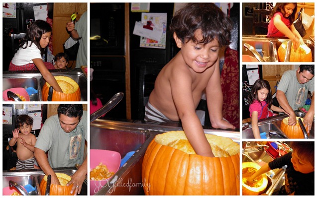 pumpkin cleaning JOY
