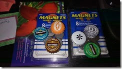 TB magnets and caps