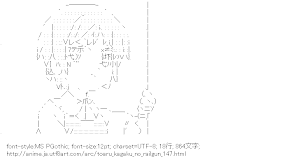 [AA]月詠小萌（とある科学の超電磁砲）