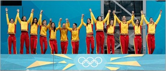 seleccion espa&ntilde;ola femenina waterpolo