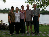 Vietnam - Ho Chi Minh Ville -La soeur, San, Audrey, le frère, le beau-frère