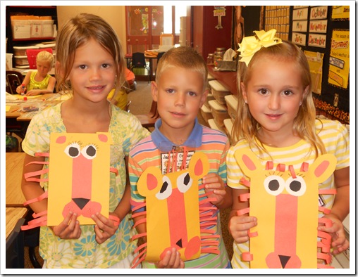 lion art project