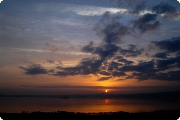 Lazio Lago_bolsena_tramonto