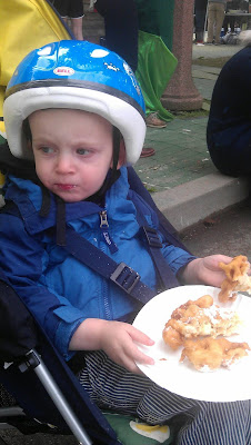 Funnel cake at thurtene carnival