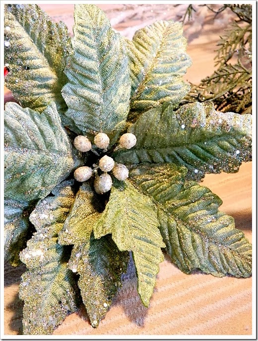 finger knitted christmas wreath20