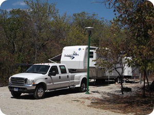 Site at Hillsdale Lake CoE Visitor Center, KS