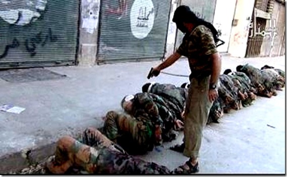 Jabhat al-Nusra executes Alawite Shi'ites Jabhat al-Nusra executes Alawite Shi'ites