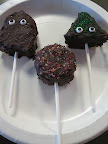 Cake pops chilled.