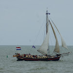 DSC01364.JPG - 9.06.2013.  Polder Andijk; widok z korony tamy na IJselmeer