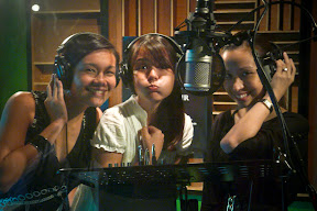 The WWF girls record too! With Jo Ignacio, Carmen Tan and Anna Montenegro