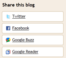 navbar share option navbar share option