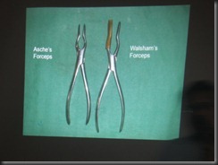 asches forceps and walshams forceps comparison