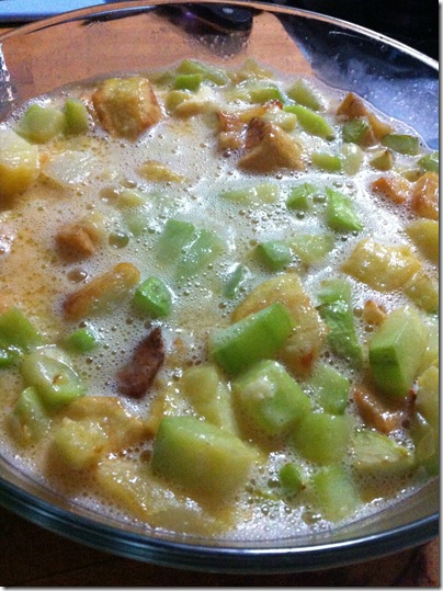 mezcla tortilla de calabacín CuadernodePili mezcla tortilla de calabacín CuadernodePili
