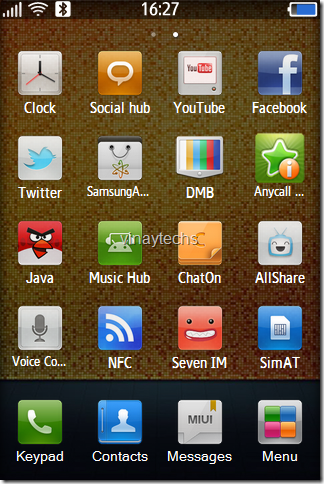 samsung wave themes M or Y