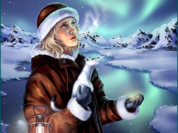 Winter Landscape With Girl, Magic Beauties 3