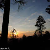Pôr-do-dol em ... Sunset Point -  Sequoia e Kings Canyon NP, California. EUA