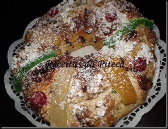 Bolo rei de chocolate Bolo rei de chocolate