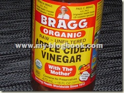 Braggs apple cider vinegar