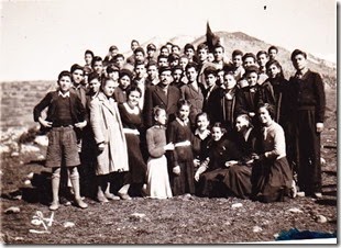 H 5η  τάξη  του  Γυμνασ'ίου  Λιδορικίου το  1952