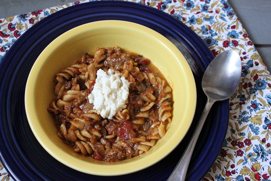 Vegetarian Lasagna Soup