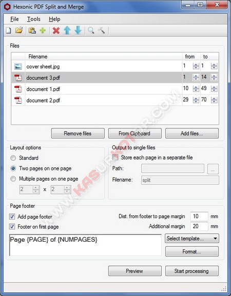 Memecah dan Menggabungkan (Split and Merge) File PDF