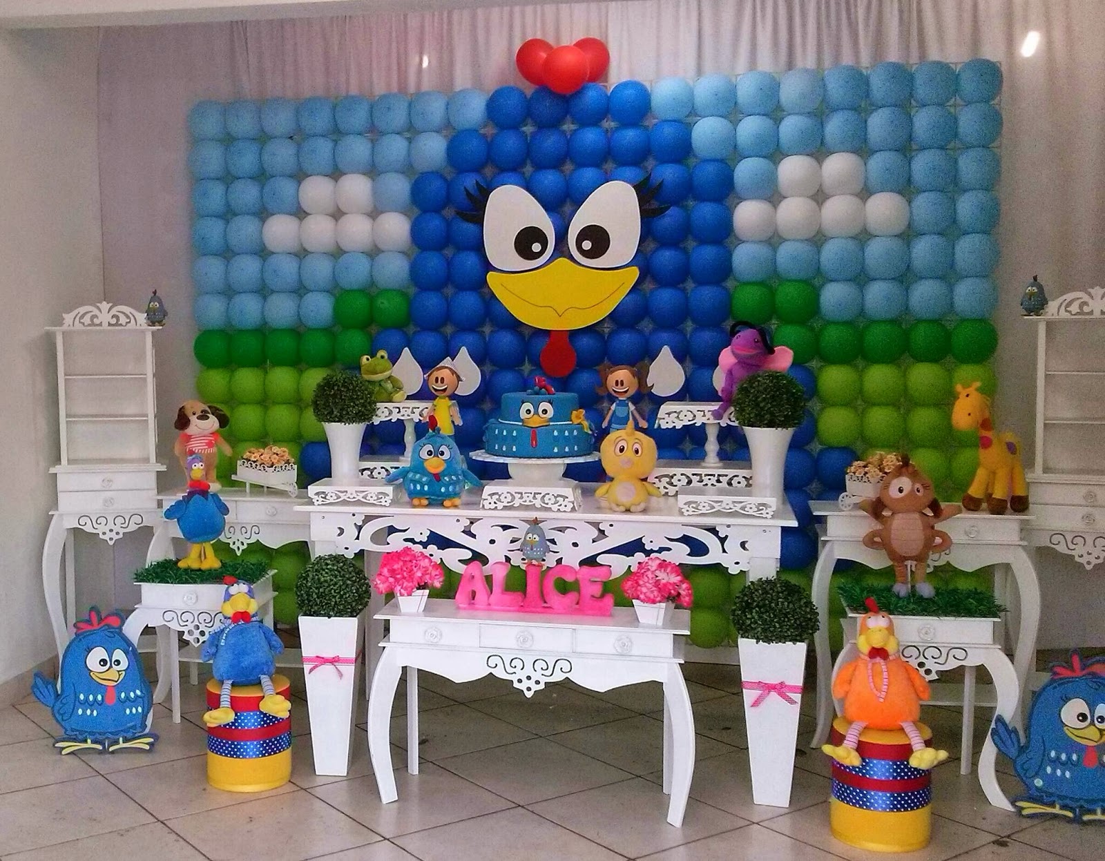 decoracao festa galinha pintadinha rosa:Decoração Galinha pintadinha Com Painel de Bexiga – CIFESTA decoracao festa galinha pintadinha rosa:Decoração Galinha pintadinha Com Painel de Bexiga – CIFESTA