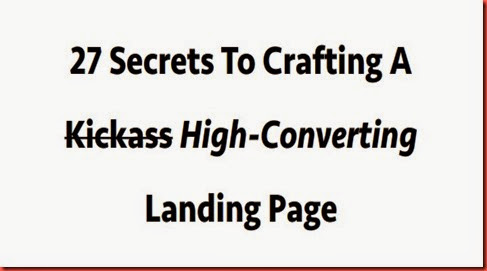 27 secrets  to landing pages download review
