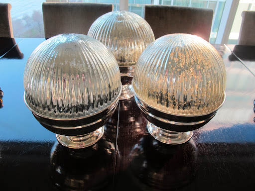 I bought these mercury-glass ball ornaments from Pottery Barn. Aren't they beautiful? http://www.potterybarn.com/products/oversized-mercury-ornaments/?pkey=choliday-mercury-shop
