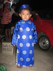 Áo dài bé trai số 3
