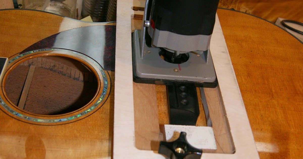 GTRDOC Saddle slot routing jig