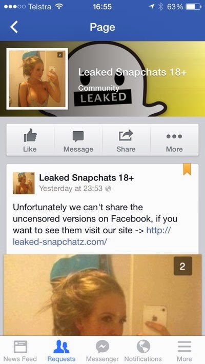 Need to go to http://leaked-snapchatz.com for uncensored photos.