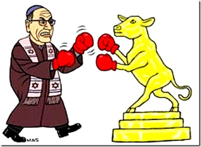 Conservative Jew v. Leftist Jew golden-calf Conservative Jew v. Leftist Jew golden-calf